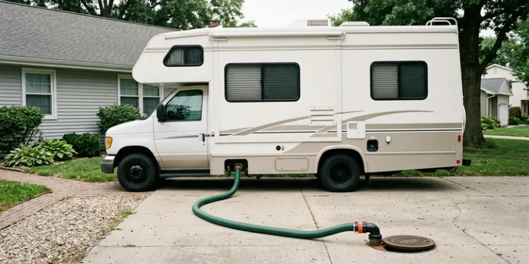 How to Dump RV Holding Tanks at Home