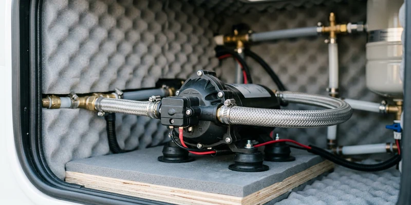 Quietest RV Water Pumps for Light Sleepers