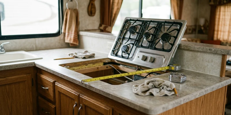 How to Replace an RV Stove