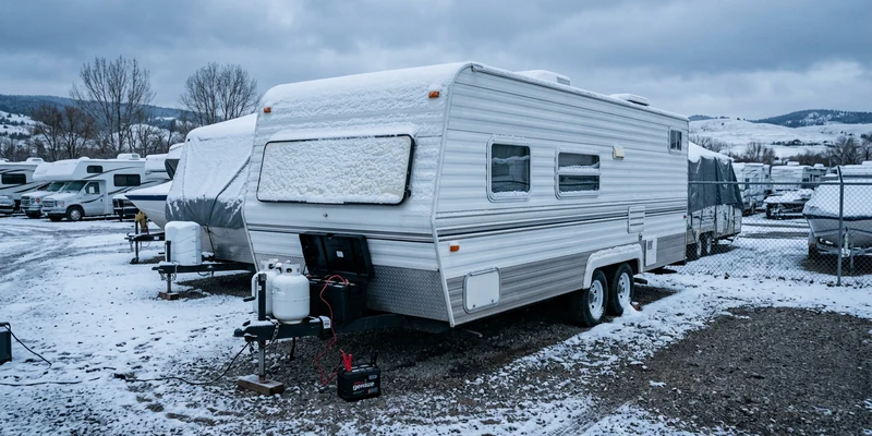 Keeping RV Batteries Charged in Winter Storage
