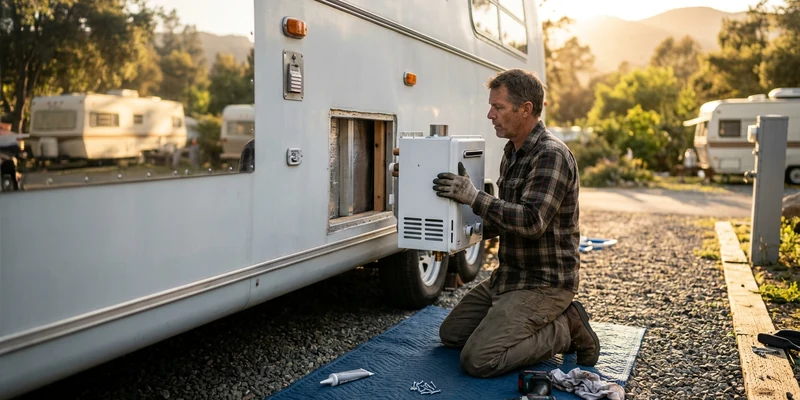 Installing an RV Tankless Water Heater