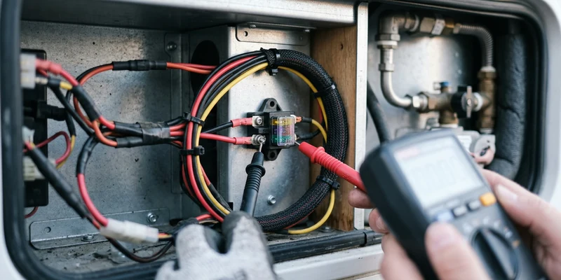 RV Water Heater Dead on Gas and Electric