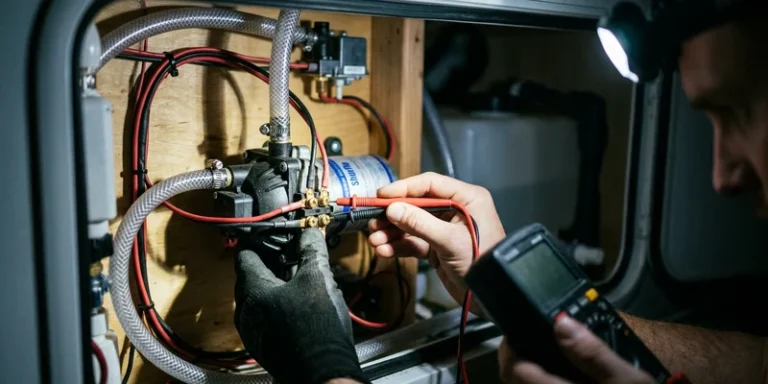 Troubleshooting an RV Water Pump Step by Step